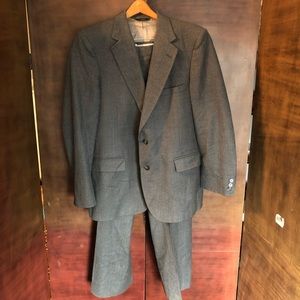 Johnny Carson 2 Piece Suit Gray